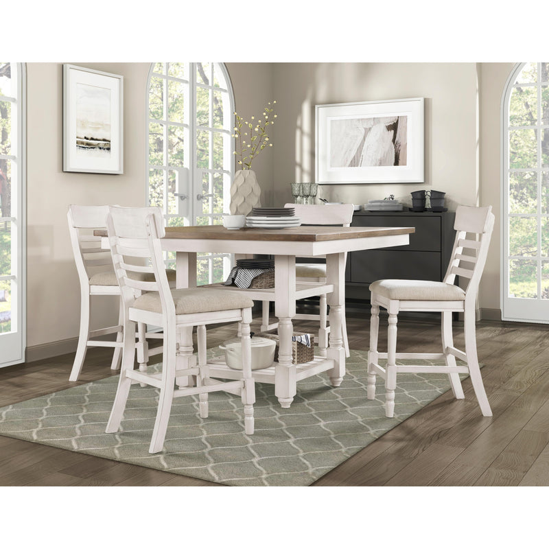 Homelegance Alburgh Counter Height Dining Chair 5906WH-24 IMAGE 5