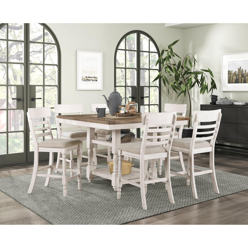 Homelegance Alburgh Counter Height Dining Chair 5906WH-24 IMAGE 6
