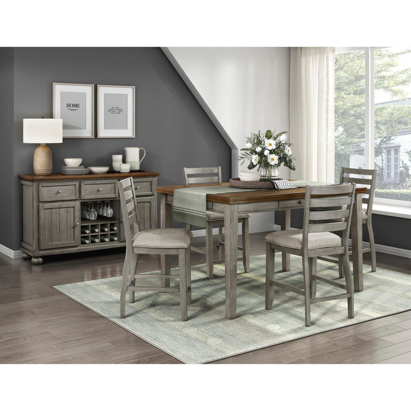 Homelegance Tigard Counter Height Dining Table 5761GY-36 IMAGE 6