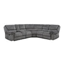 Homelegance Muirfield 9913*32LCN2R 3 pc Reclining Sectional with Left Console IMAGE 1