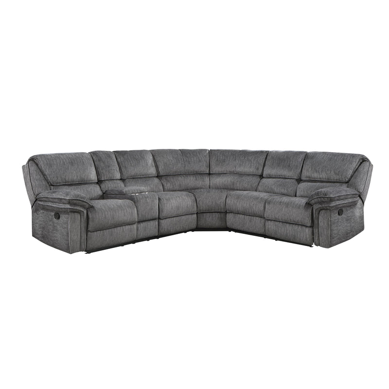 Homelegance Muirfield 9913*32LCN2R 3 pc Reclining Sectional with Left Console IMAGE 1