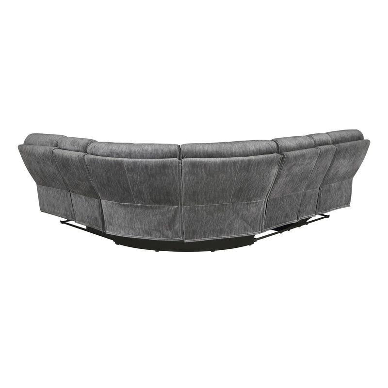 Homelegance Muirfield 9913*32LCN2R 3 pc Reclining Sectional with Left Console IMAGE 4