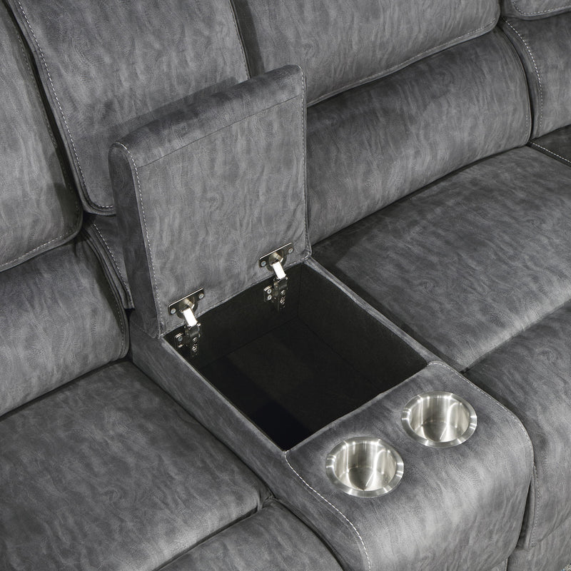 Homelegance Muirfield 9913*32LCN2R 3 pc Reclining Sectional with Left Console IMAGE 6