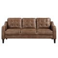 Homelegance Mallory Stationary Fabric Sofa 9489BRW-3 IMAGE 1