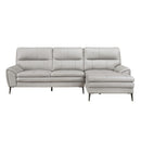 Homelegance Essex 8577GY*SC 2 pc Sectional with Right Chaise IMAGE 1