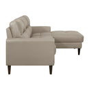 Homelegance Lewes 8566LTE*SC 2 pc Sectional with Right Chaise IMAGE 3