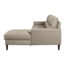 Homelegance Lewes 8566LTE*SC 2 pc Sectional with Right Chaise IMAGE 4