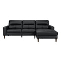 Homelegance Lewes 8566BLK*SC 2 pc Sectional with Right Chaise IMAGE 1