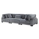 Homelegance Traverse Stationary Fabric Sofa 8555GY-3* IMAGE 2