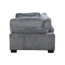 Homelegance Traverse Stationary Fabric Loveseat 8555GY-2* IMAGE 4