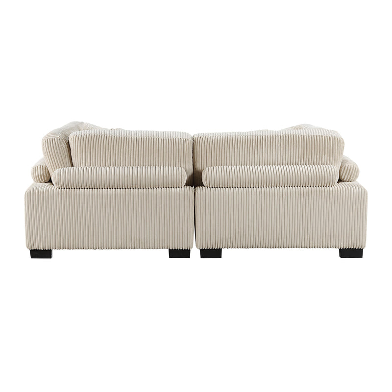 Homelegance Traverse Stationary Fabric Loveseat 8555BE-2* IMAGE 3