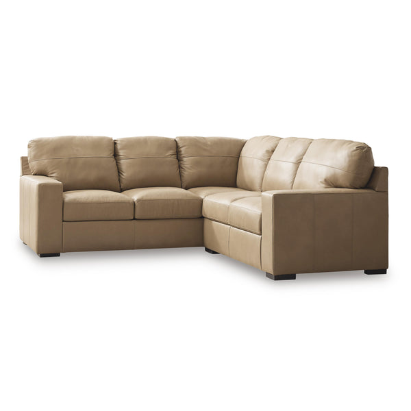 Signature Design by Ashley Bandon Leather Match 2 pc Sectional 3800648/3800656 IMAGE 1