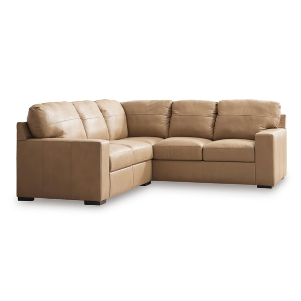 Signature Design by Ashley Bandon Leather Look 2 pc Sectional 3800655/3800649 IMAGE 1