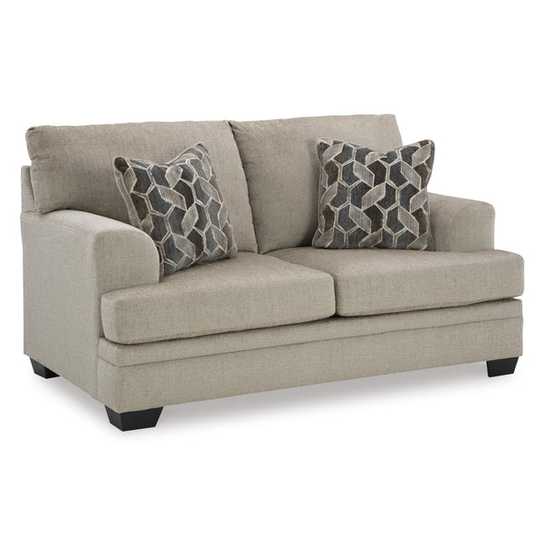 Signature Design by Ashley Stonemeade Stationary Fabric Loveseat 5950435 IMAGE 1