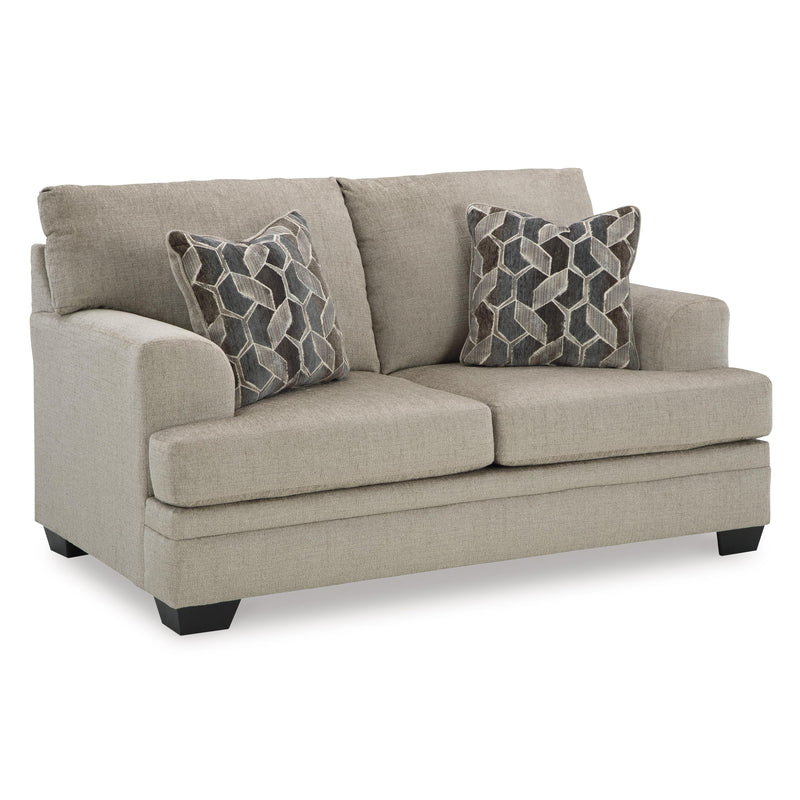 Signature Design by Ashley Stonemeade Stationary Fabric Loveseat 5950435 IMAGE 1