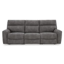 Signature Design by Ashley Next-Gen DuraPella Power Reclining Leather Look 3 pc Sectional 6100358/6100346/6100362 IMAGE 2