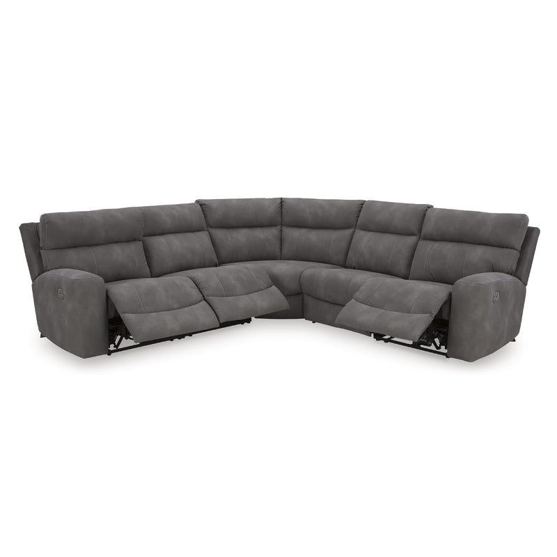 Signature Design by Ashley Next-Gen DuraPella Power Reclining Leather Look 5 pc Sectional 6100331/6100346/6100358/6100362/6100377 IMAGE 2