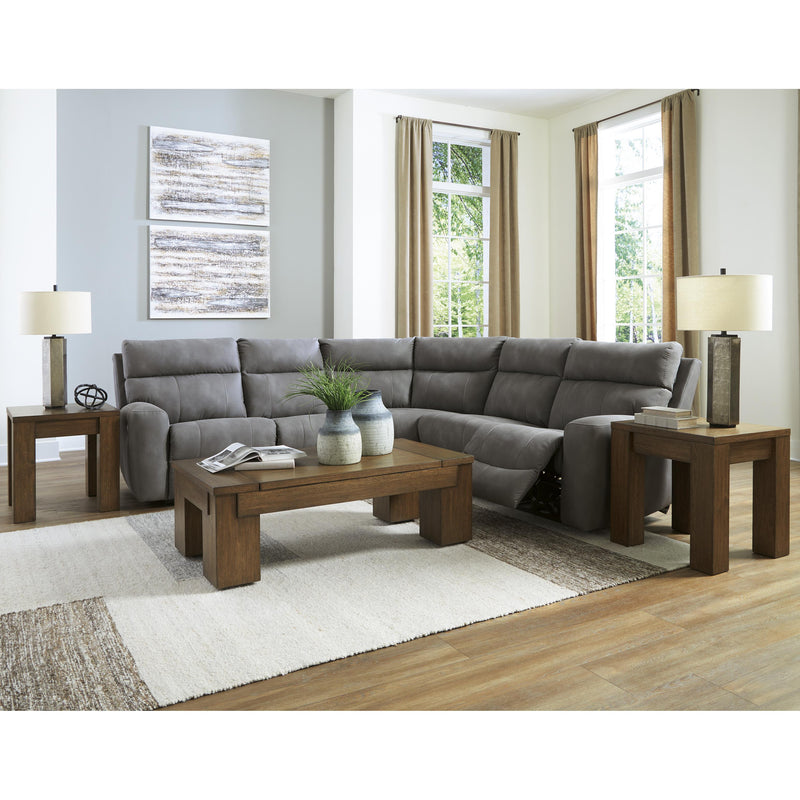 Signature Design by Ashley Next-Gen DuraPella Power Reclining Leather Look 5 pc Sectional 6100331/6100346/6100358/6100362/6100377 IMAGE 5