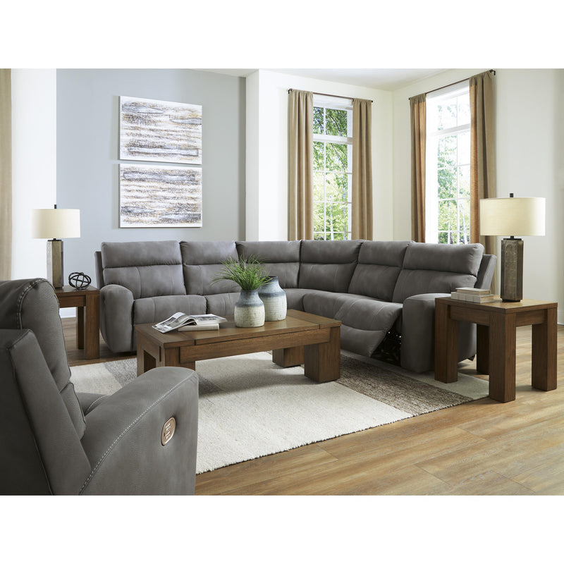 Signature Design by Ashley Next-Gen DuraPella Power Reclining Leather Look 5 pc Sectional 6100331/6100346/6100358/6100362/6100377 IMAGE 7
