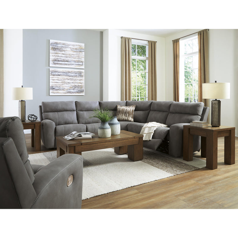 Signature Design by Ashley Next-Gen DuraPella Power Reclining Leather Look 5 pc Sectional 6100331/6100346/6100358/6100362/6100377 IMAGE 8