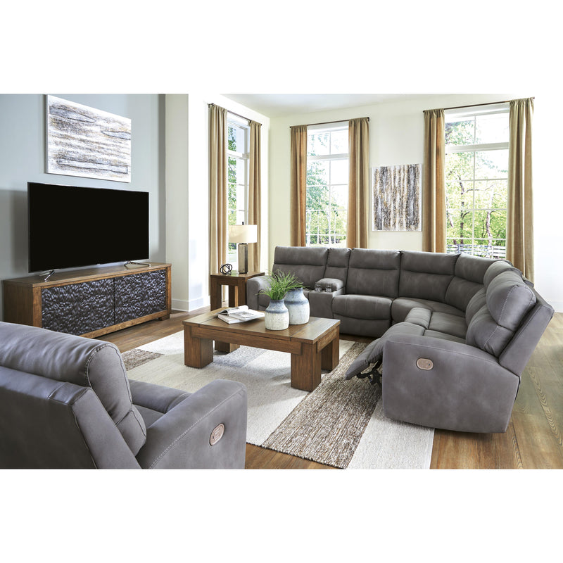 Signature Design by Ashley Next-Gen DuraPella Power Reclining Leather Look 6 pc Sectional 6100358/6100357/6100331/6100377/6100346/6100362 IMAGE 10