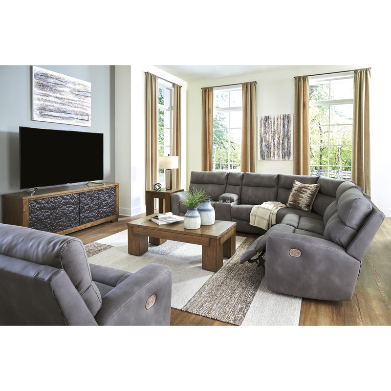 Signature Design by Ashley Next-Gen DuraPella Power Reclining Leather Look 6 pc Sectional 6100358/6100357/6100331/6100377/6100346/6100362 IMAGE 11