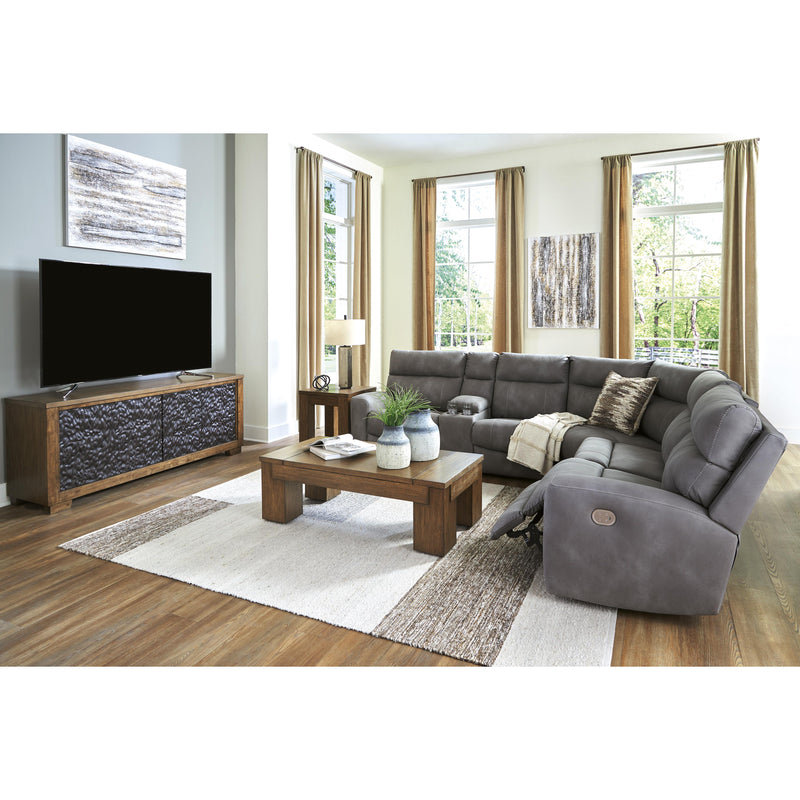 Signature Design by Ashley Next-Gen DuraPella Power Reclining Leather Look 6 pc Sectional 6100358/6100357/6100331/6100377/6100346/6100362 IMAGE 6