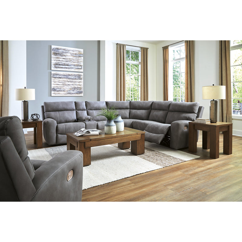 Signature Design by Ashley Next-Gen DuraPella Power Reclining Leather Look 6 pc Sectional 6100358/6100357/6100331/6100377/6100346/6100362 IMAGE 9