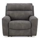 Signature Design by Ashley Next-Gen DuraPella Power Leather Look Recliner 6100313 IMAGE 4