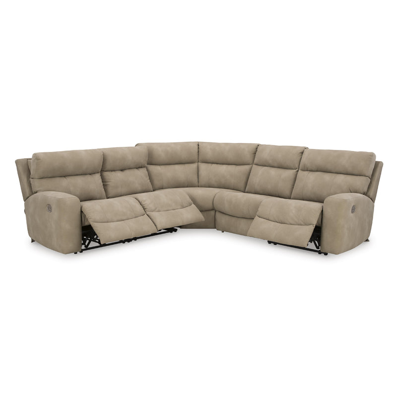 Signature Design by Ashley Next-Gen DuraPella Power Reclining Leather Look 5 pc Sectional 6100458/6100431/6100477/6100446/6100462 IMAGE 2