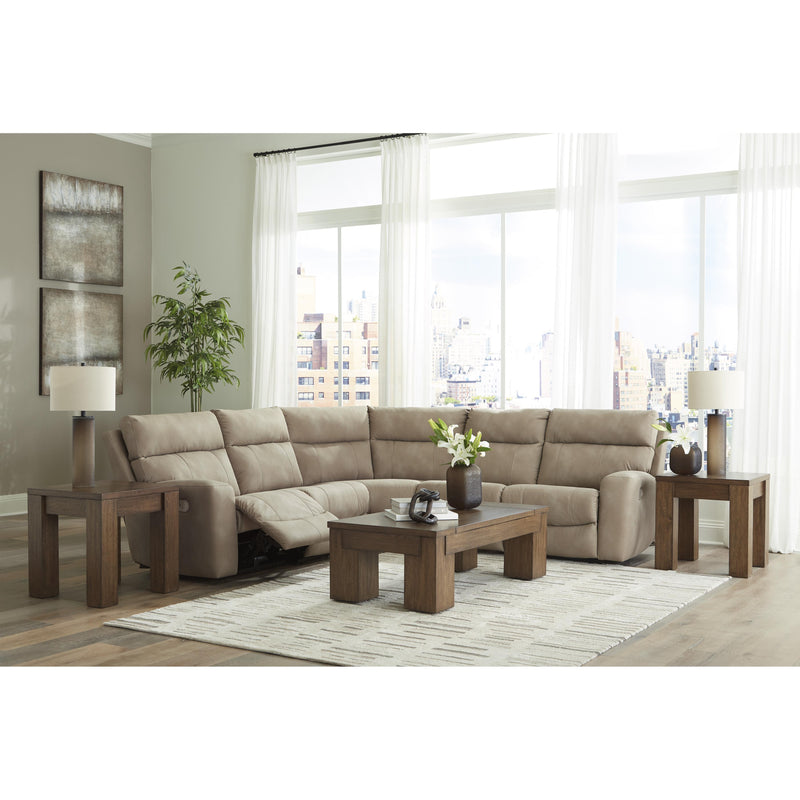 Signature Design by Ashley Next-Gen DuraPella Power Reclining Leather Look 5 pc Sectional 6100458/6100431/6100477/6100446/6100462 IMAGE 5