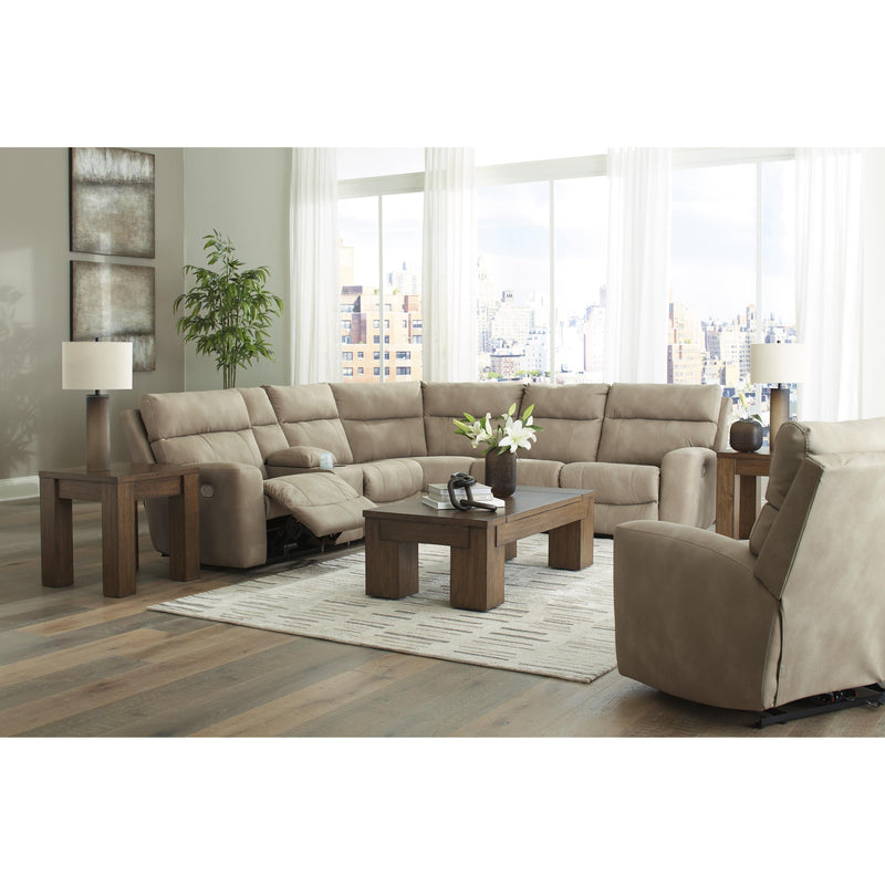 Signature Design by Ashley Next-Gen DuraPella Power Reclining Leather Look 6 pc Sectional 6100458/6100457/6100431/6100477/6100446/6100462 IMAGE 9
