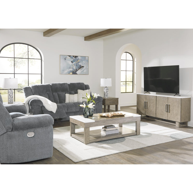 Signature Design by Ashley Tip-Off Power Reclining Fabric Loveseat 6930418 IMAGE 13