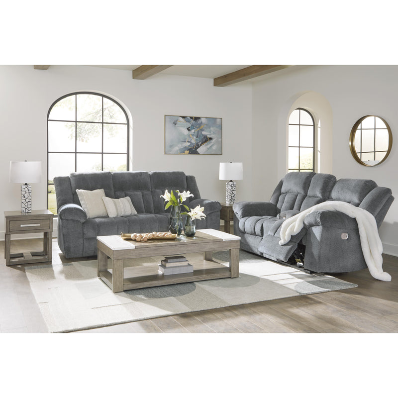 Signature Design by Ashley Tip-Off Power Reclining Fabric Loveseat 6930418 IMAGE 15