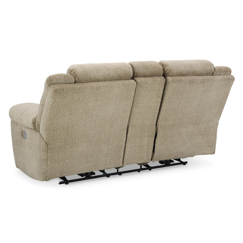 Signature Design by Ashley Tip-Off Power Reclining Fabric Loveseat 6930518 IMAGE 6
