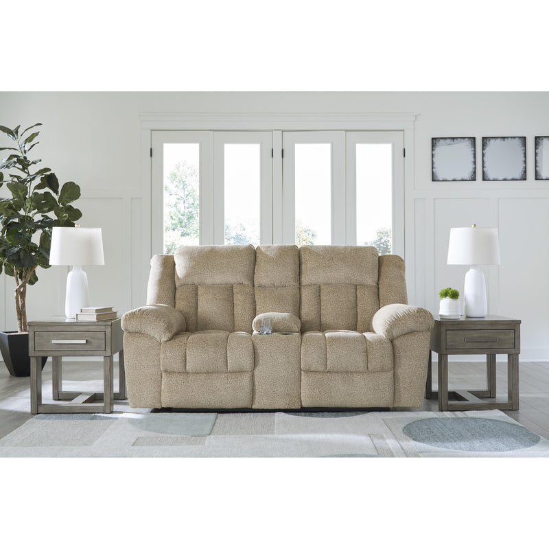 Signature Design by Ashley Tip-Off Power Reclining Fabric Loveseat 6930518 IMAGE 7