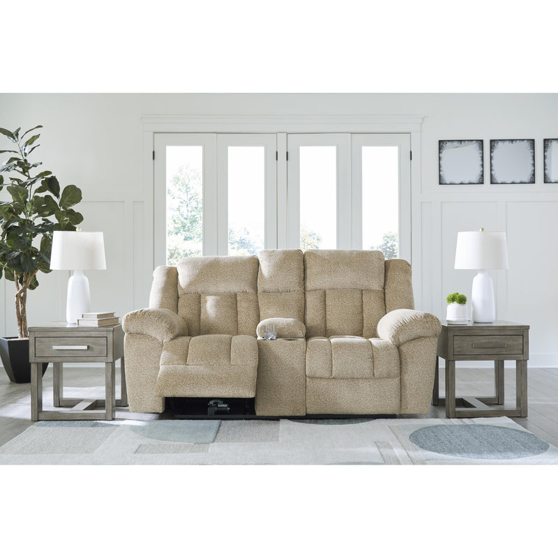 Signature Design by Ashley Tip-Off Power Reclining Fabric Loveseat 6930518 IMAGE 8