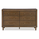 Signature Design by Ashley Lyncott 6-Drawer Dresser B615-31 IMAGE 3