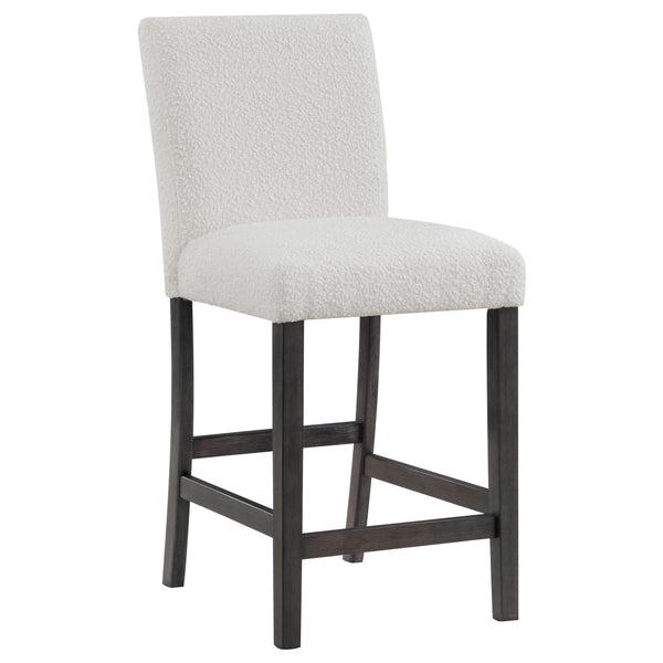 Coaster Furniture Alba 123119 Boucle Upholstered Counter Chair - White IMAGE 1