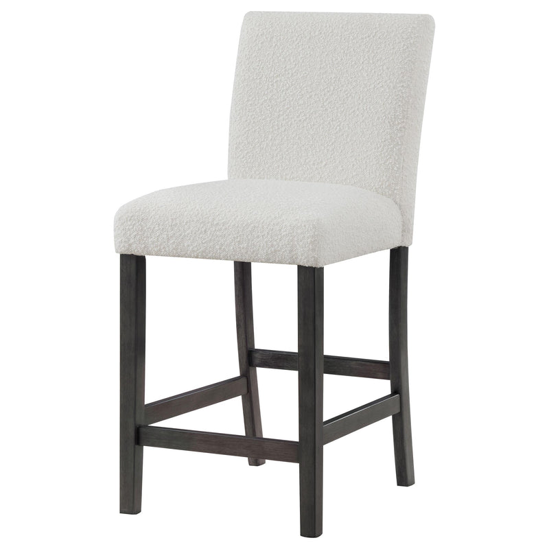 Coaster Furniture Alba 123119 Boucle Upholstered Counter Chair - White IMAGE 4