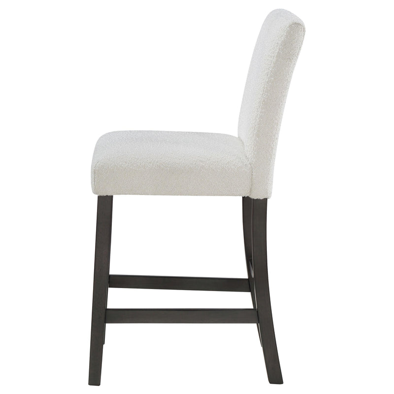 Coaster Furniture Alba 123119 Boucle Upholstered Counter Chair - White IMAGE 5