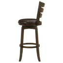  Coaster Furniture Murphy 181369 Wood Pub Height Swivel Bar Chair - Dark Brown IMAGE 5