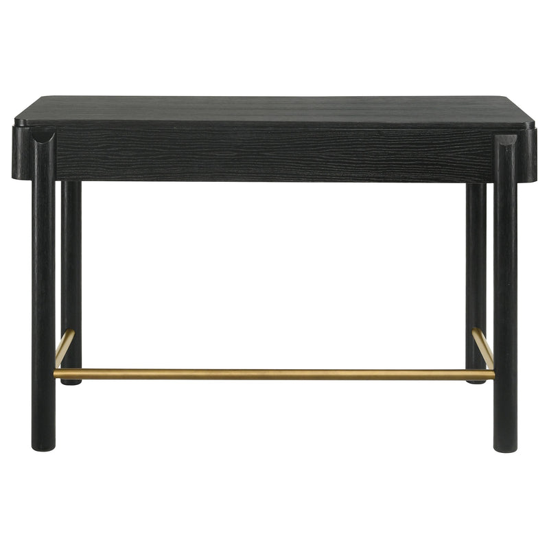  Coaster Furniture Arini 224337 2-Drawer Vanity Desk Makeup Table - Black IMAGE 8
