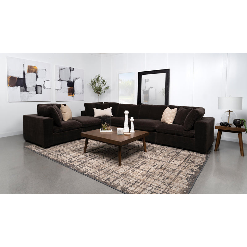 Coaster Furniture Lakeview Fabric 5 pc Sectional 551464-SETA IMAGE 2