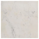  Coaster Furniture Tobin 707697 Square Marble Top End Table - White and Black IMAGE 4