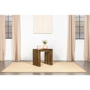  Coaster Furniture Odilia 708417 Rectangular Solid Wood End Table - Auburn IMAGE 2