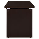 Coaster Furniture Skylar 800891L Engineered Wood L-Shape Computer Desk - Cappuccino IMAGE 5