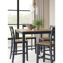 Signature Design by Ashley Gesthaven 5 pc Counter Height Dinette D399-223 IMAGE 4