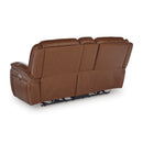 Signature Design by Ashley Healy Pier U1120418 Power Reclining Loveseat with Console and Adjustable Headrest IMAGE 4