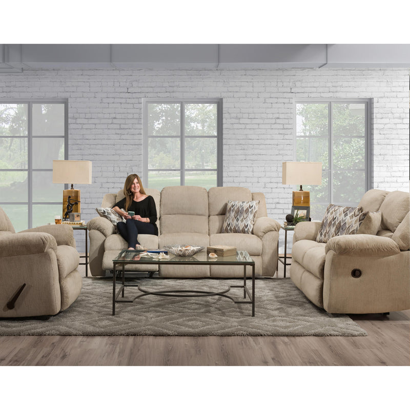 Homestretch Furniture Reclining Fabric Sofa Newport IMAGE 2